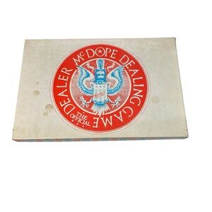 Official Dealer McDope Dealing Game Board Game Vintage 1971 Original